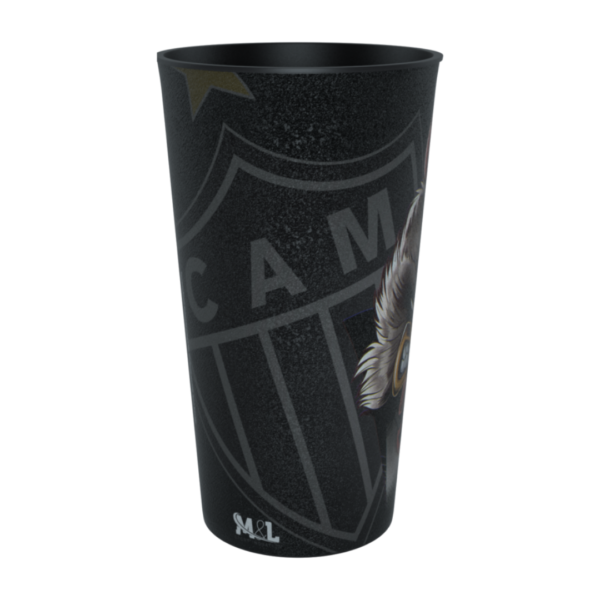 Copo Atlético MG Aqui é Galo 550ML - Image 2