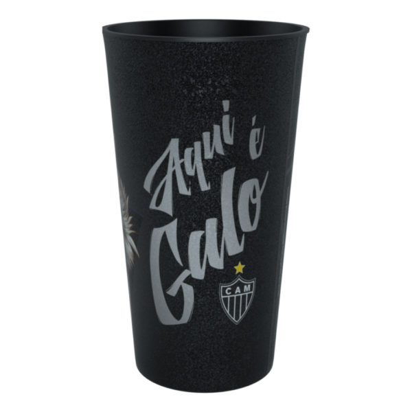 Copo Atlético MG Aqui é Galo 550ML - Image 3