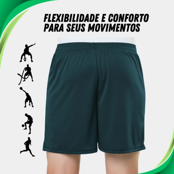 Calcão Elite Futebol Petroleo Adulto - Image 3