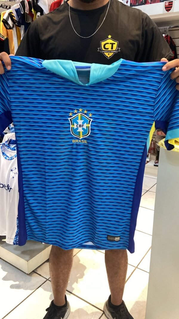 Camisa Brasil CBF Azul