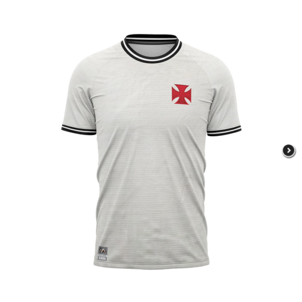 Camisa Retrô Vasco Jacquard Feminina