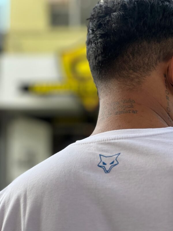 Camisa Cruzeiro Raposa Vazada Branca - Image 3