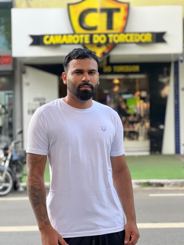 Camisa Cruzeiro Raposa Vazada Branca