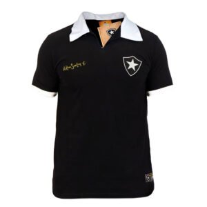 Camisa Botafogo Nilton Santos Retrô 1962 Preta