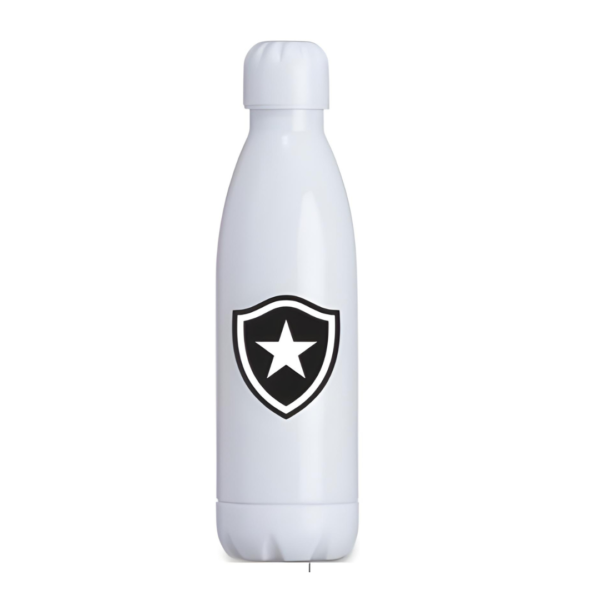 Garrafa Plástica Branca 700ml Escudo Botafogo U.V