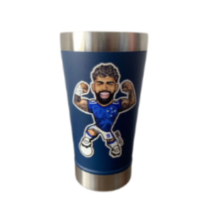 Copo Térmico Cruzeiro Gabigol Azul