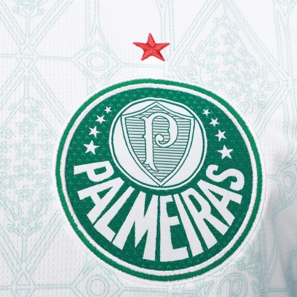 Camisa Palmeiras Branca II Oficial Puma Torcedor s/n° 25/26 Masculina - Image 4