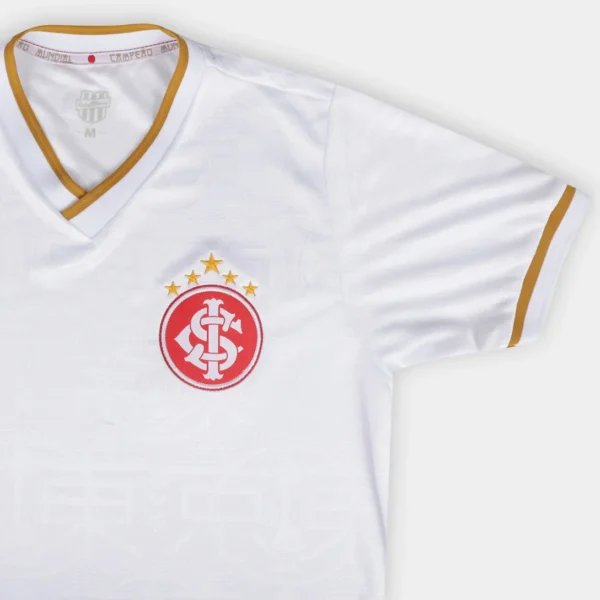 Camisa Internacional RetrôMania Yokohama 2006 Masculina Branca - Image 5