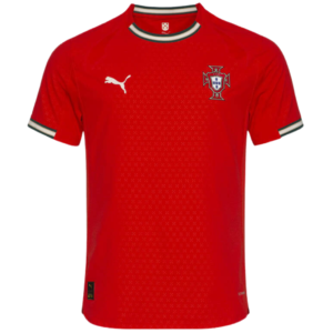 Camisa Portugal Home 2025/2026 Vermelha Torcedor Masculina Puma