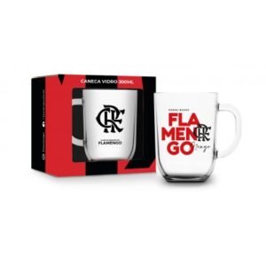 CANECA VIDRO TORONTO TIMES - FLAMENGO
