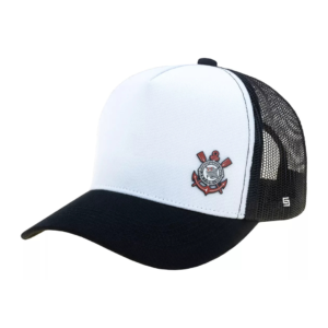 Boné Corinthians Licenciado Bordado Trucker Supercap
