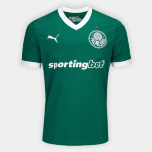 Camisa Palmeiras Oficial Puma Torcedor s/n° 25/26 Masculina