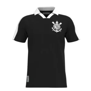Camisa Corinthians Block Preto Masculino