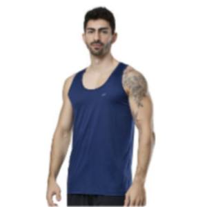 Regata Elite Gola Careca Azul
