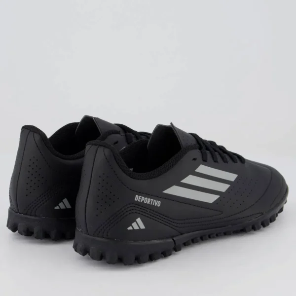 Chuteira Adidas Deportivo III TF Society Preta e Cinza - Image 3