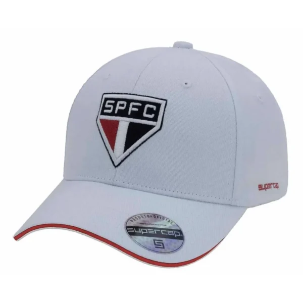 Boné São Paulo Bordado Frontal e Lateral Supercap