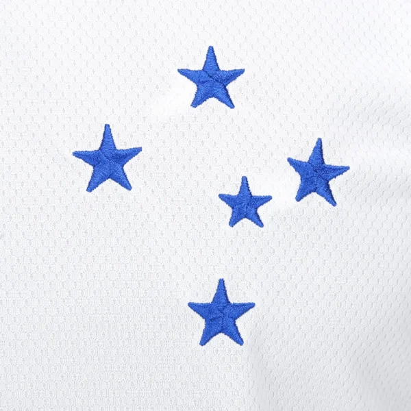 Camisa Cruzeiro Basic Branca Masculino - Image 3