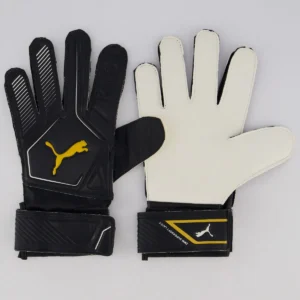 Luva Goleiro Puma king 4 Preto Dourado