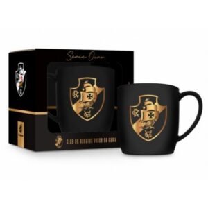 CANECA PORCELANA URBAN 300ML TIMES - VASCO SÉRIE OURO