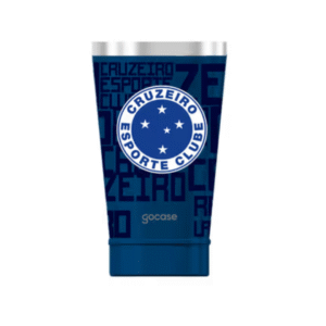 Copo Térmico Azul Cruzeiro Raposa Gocase 470ml
