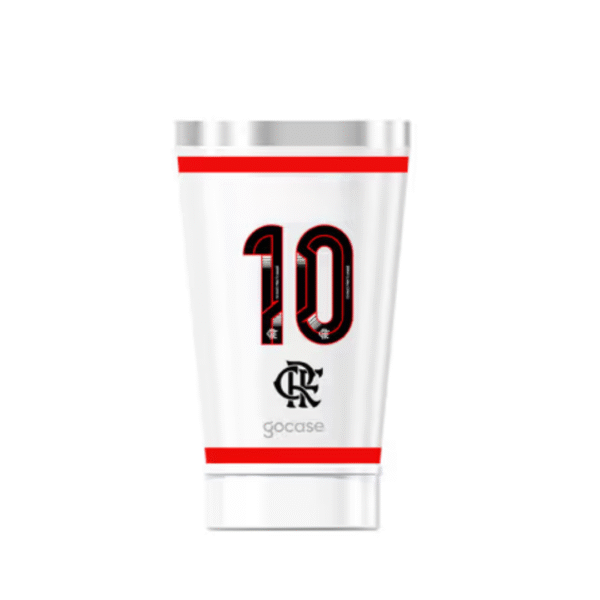 Copo Térmico Branco Flamengo Escudo CRF 2 470 Ml 2024 - Image 2