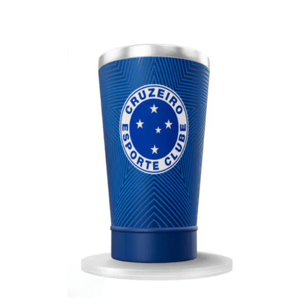 Copo Térmico Azul Cruzeiro Gocase 470ml I 2025