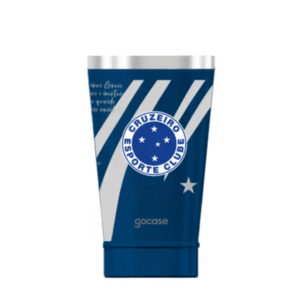 Copo Térmico Azul Cruzeiro Raposa Gocase 470ml 2025
