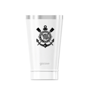Copo Térmico Go Case Corinthians 470 ML Branco Escudos