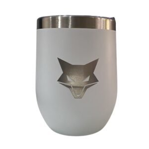 Copo Térmico Cruzeiro Branco Raposa com Tampa 350 ML