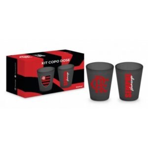 Copo Dose C/2UN Matte Flamengo