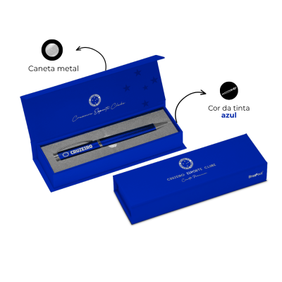 CANETA EXECUTIVA TIMES - CRUZEIRO - Imagem 2