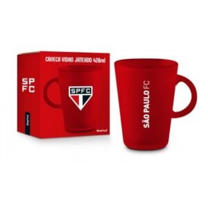 CANECA VIDRO JATEADA 420ML HAVANA - SÃO PAULO