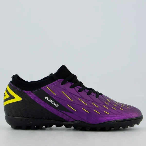 Chuteira Umbro Domain Society Juvenil Roxo - Image 3