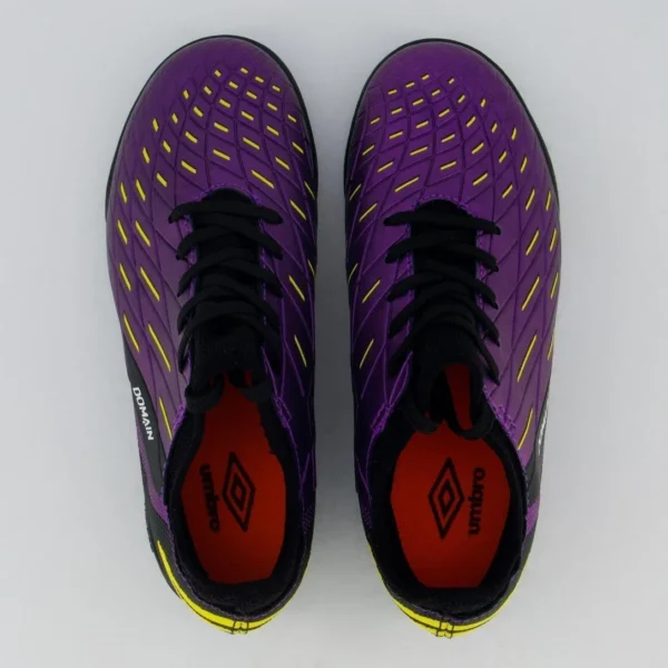 Chuteira Umbro Domain Society Juvenil Roxo - Image 4