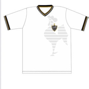 Camisa Atlético Mineiro Retro Dry Branca Oldoni
