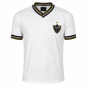 Camisa Atlético Mineiro Retro Dry Branca Oldoni