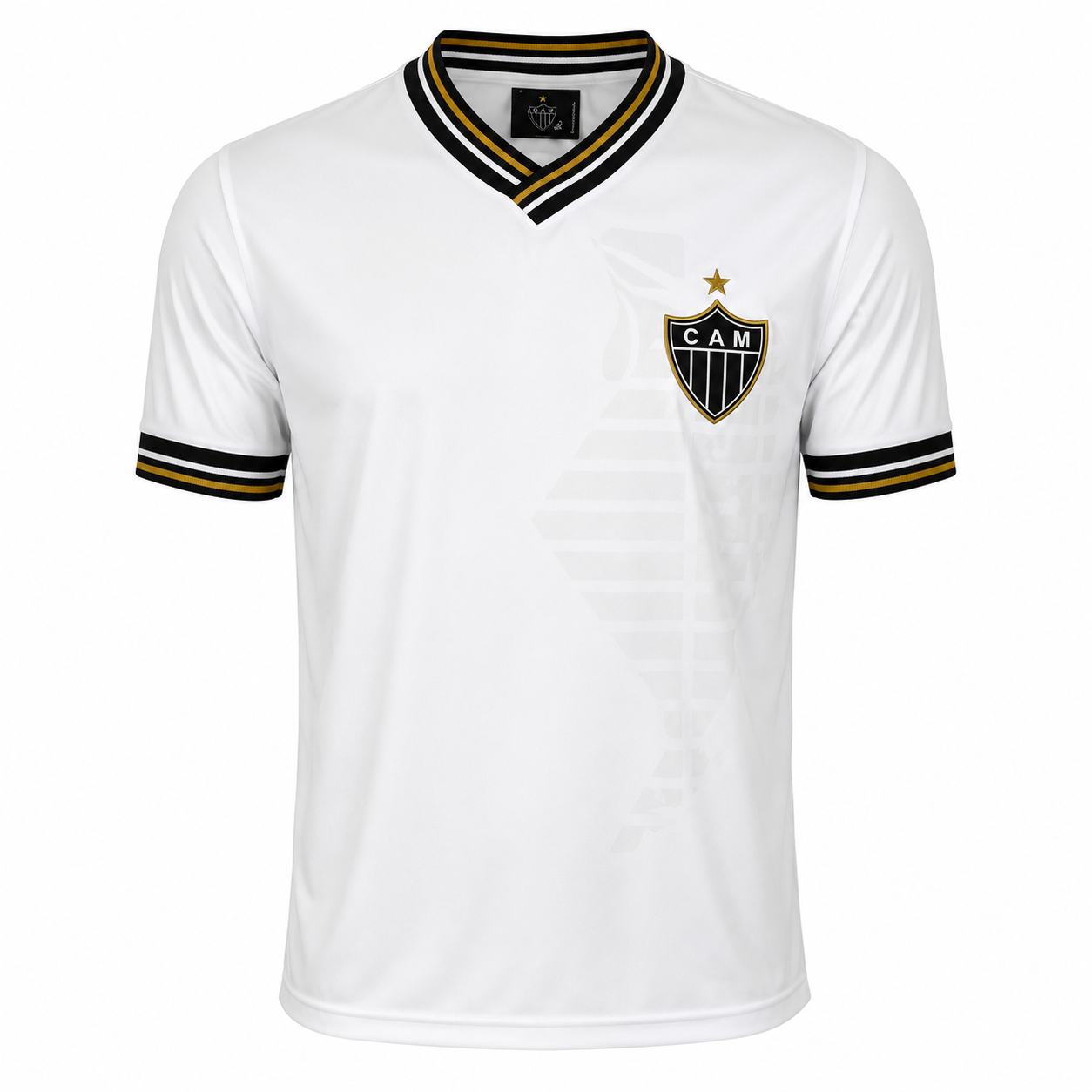 Camisa Atlético Mineiro Retro Dry Branca Oldoni