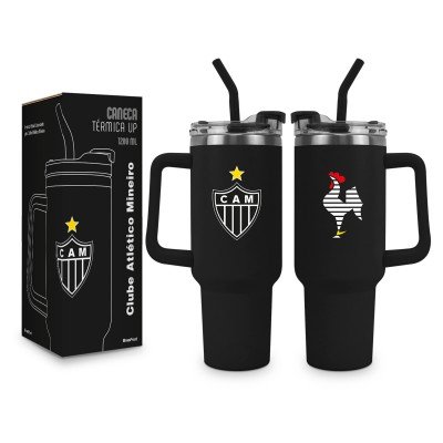CANECA TÉRMICA UP 1200ML - ATLÉTICO