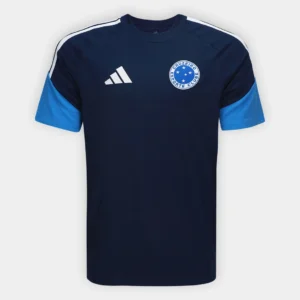 Camisa Cruzeiro 26/27 Concentração Adidas Masculina - Azul