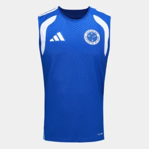 Regata Cruzeiro Treino Adidas Masculina  Azul 2026