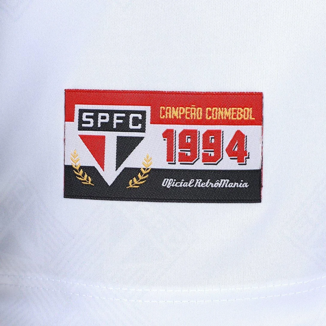 Camiseta São Paulo RetrôMania 1994 Masculina Branco - Image 5