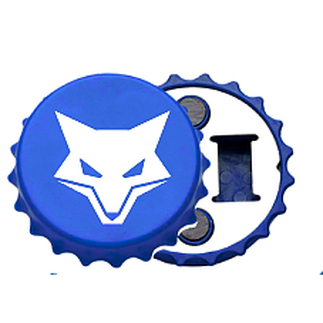 IMÃ DE GELADEIRA C/ ABRIDOR RAPOSA CRUZEIRO