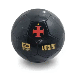 Bola Oficial do Vasco da Gama Preta 100 anos cpo 5