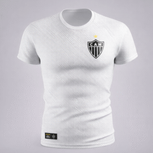 Camisa Basic  Atlético Mineiro Campeão do Gelo Masculina Branca