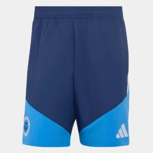 Shorts Cruzeiro 2026 Viagem Adidas Masculino  Azul