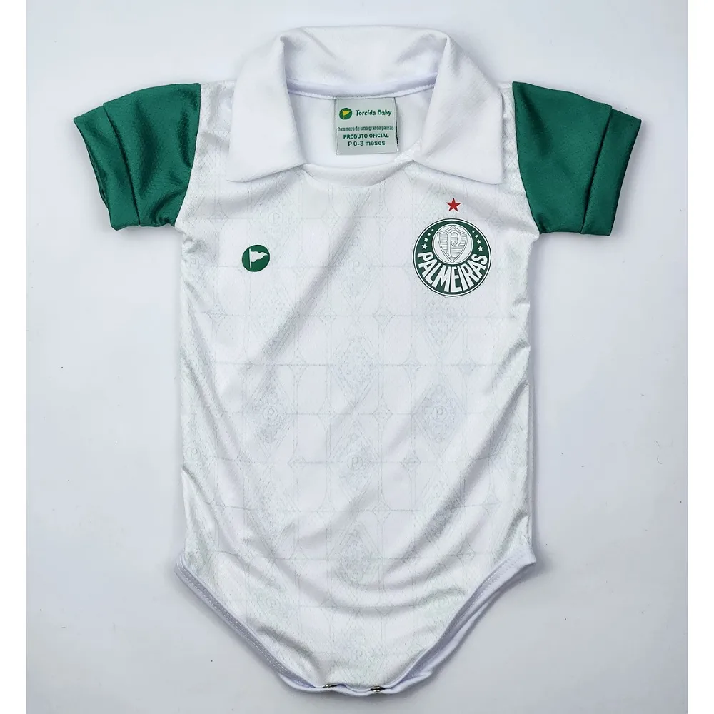 Body Palmeiras Verde Torcida Baby Uniforme 2 25