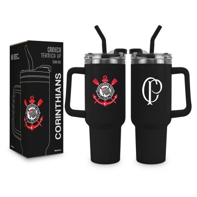 CANECA TÉRMICA UP 1200ML - CORINTHIANS