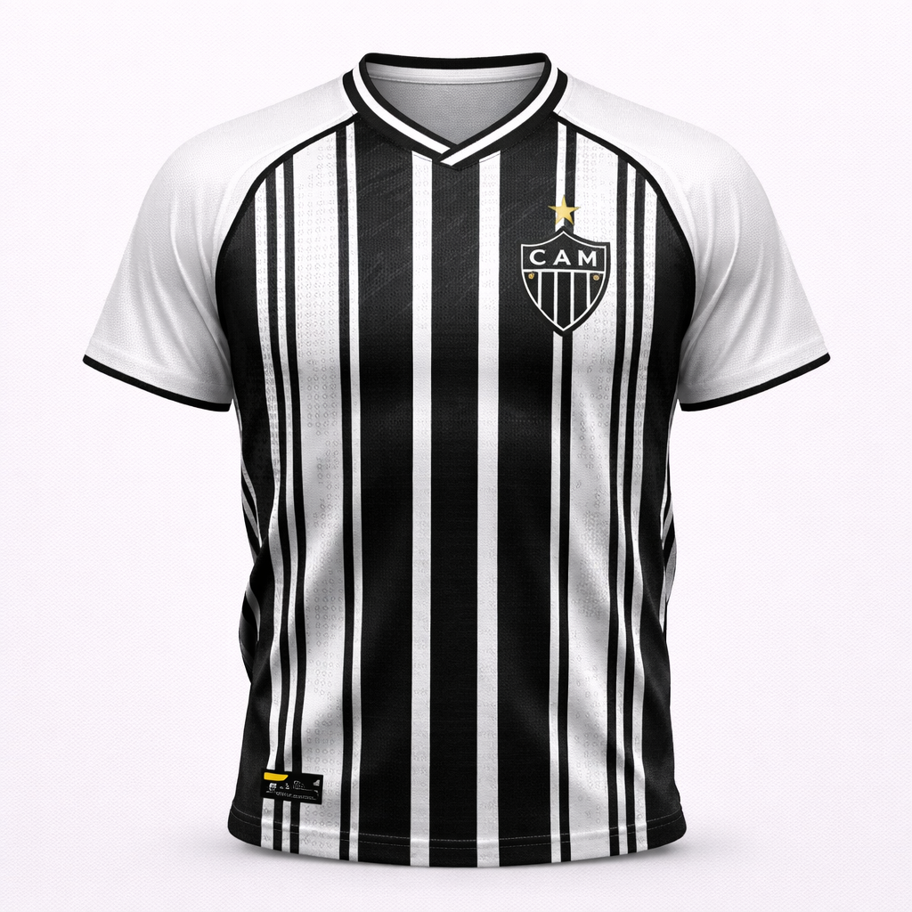 Camisa Atlético Mineiro Premium Galo 13 Listras
