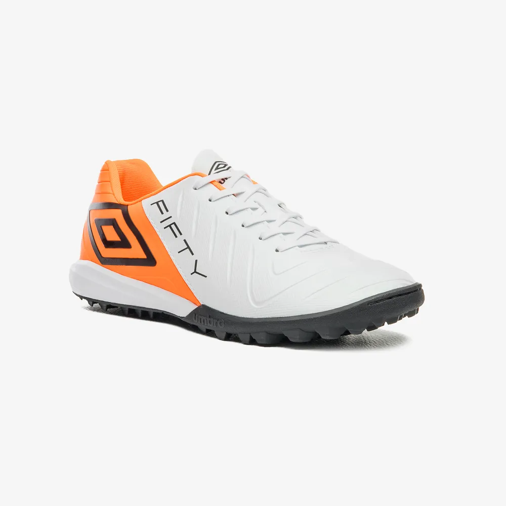 Chuteira Society Umbro Fifty VI Branca - Imagem 3