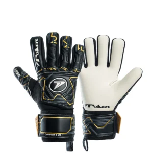 Luva Futebol de Campo Profissional Champion 9 Junior Preta